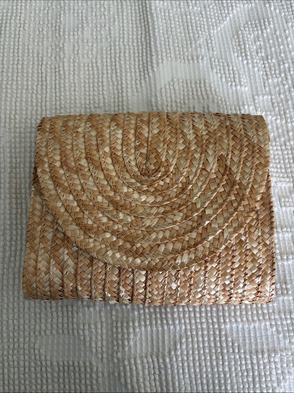 EWC Woven Clutch purse Spring Boho cottagecore perfect for Easter